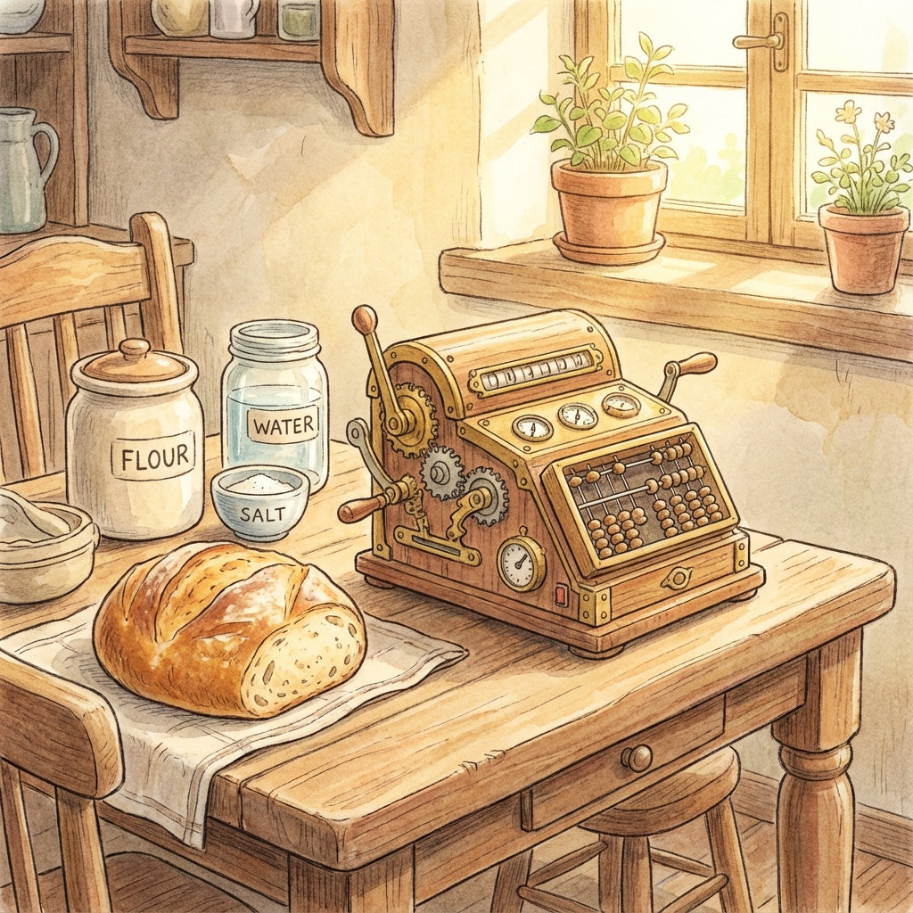 KNEVA Hydration Calculator — Bread & Sourdough Hydration