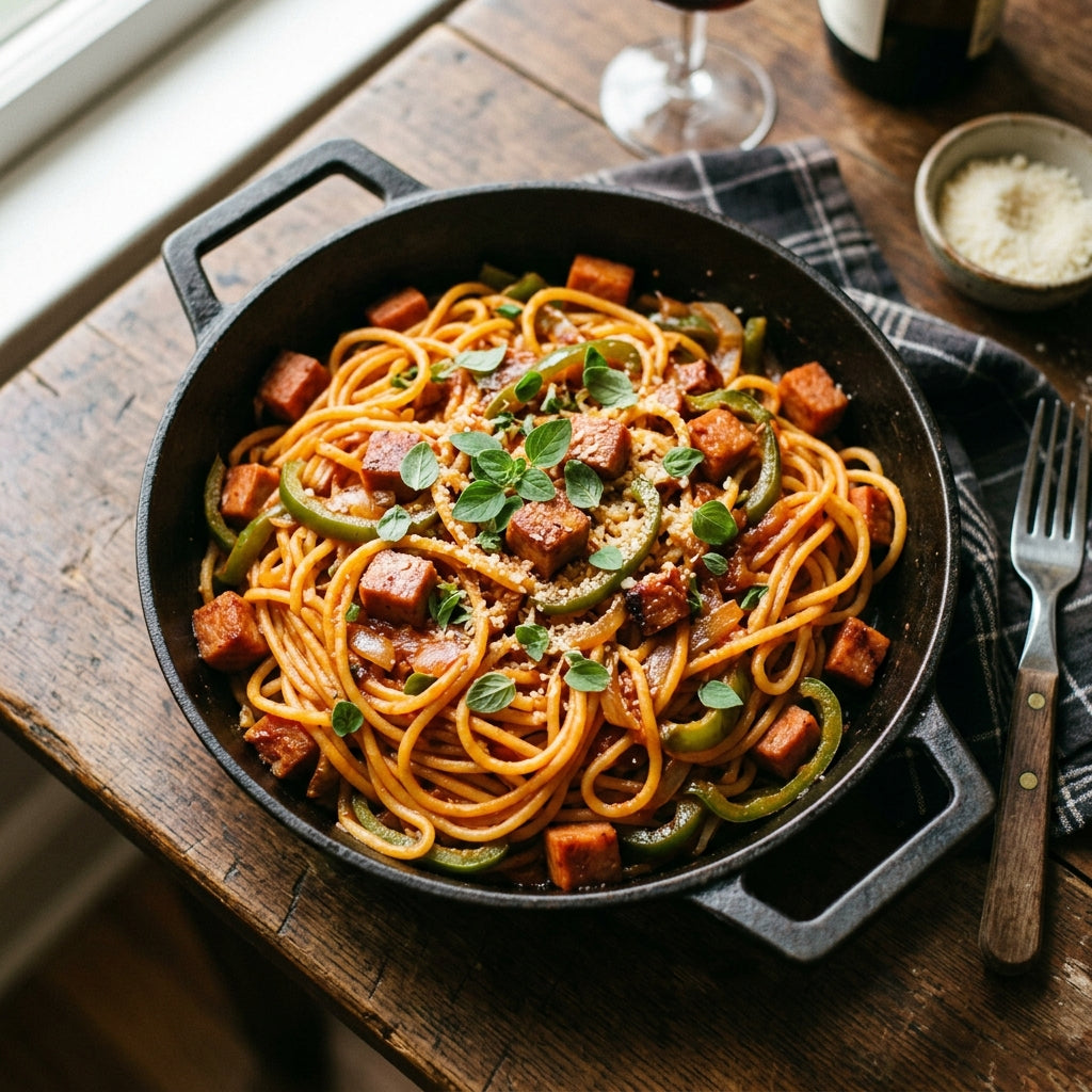 10-Minute Cast Iron Pasta