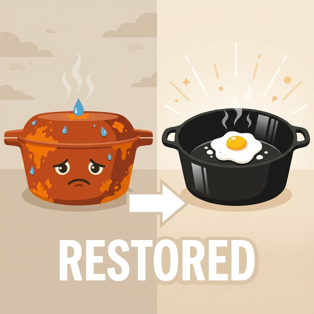 Rust is Not the End: How to Restore Your Dutch Oven with Science