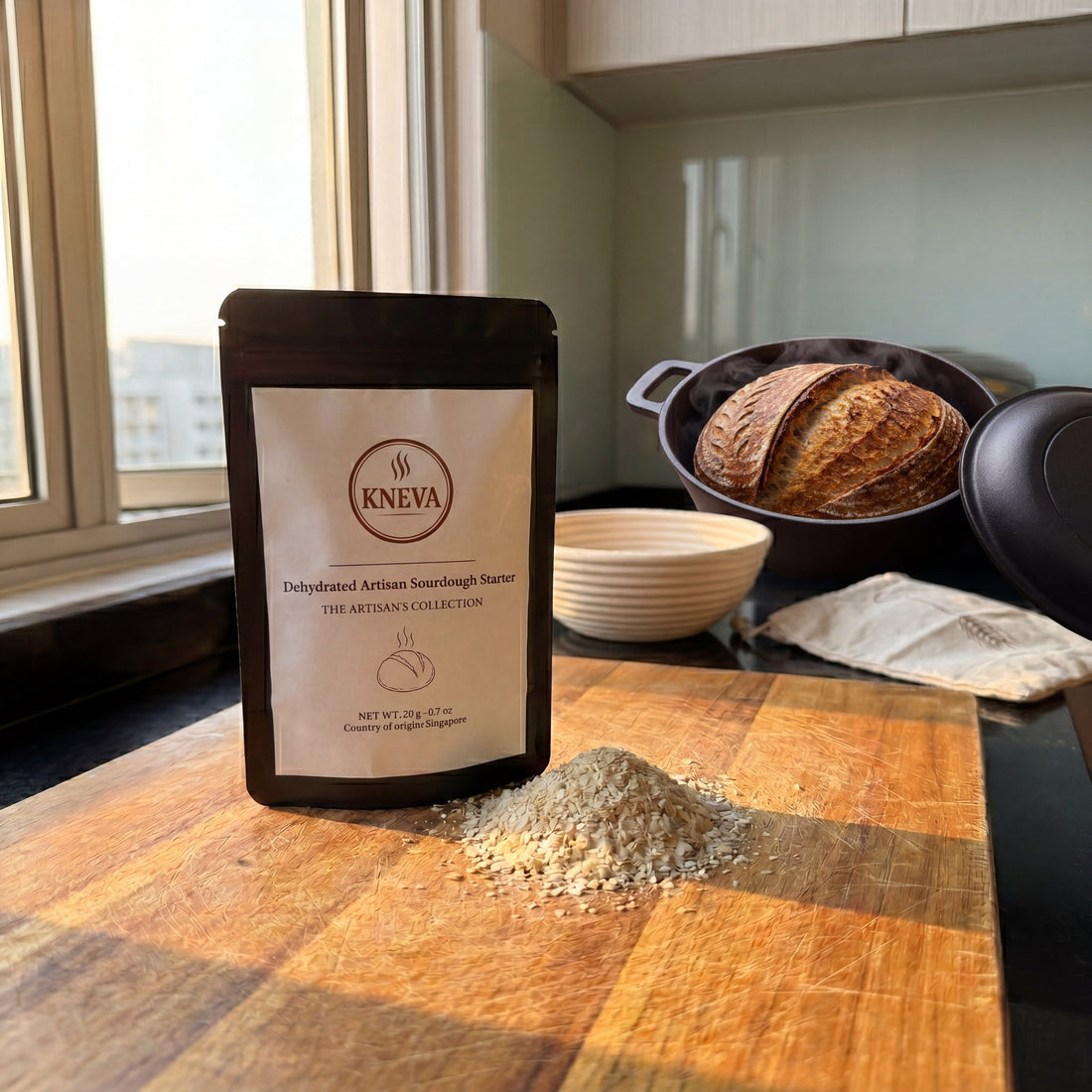 How to Reactivate Your Kneva Dry Sourdough Starter