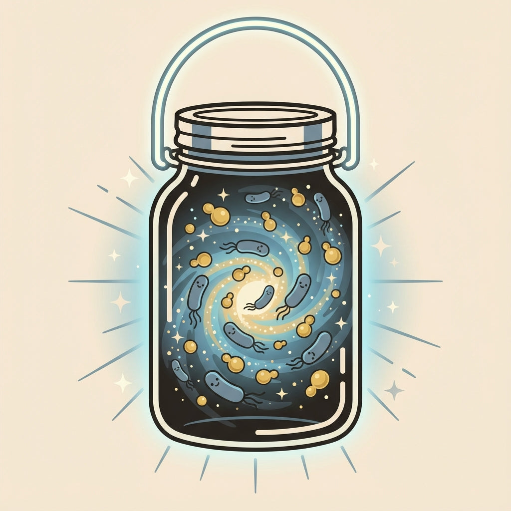 The Microscopic World in Your Jar: Sourdough Starter Explained