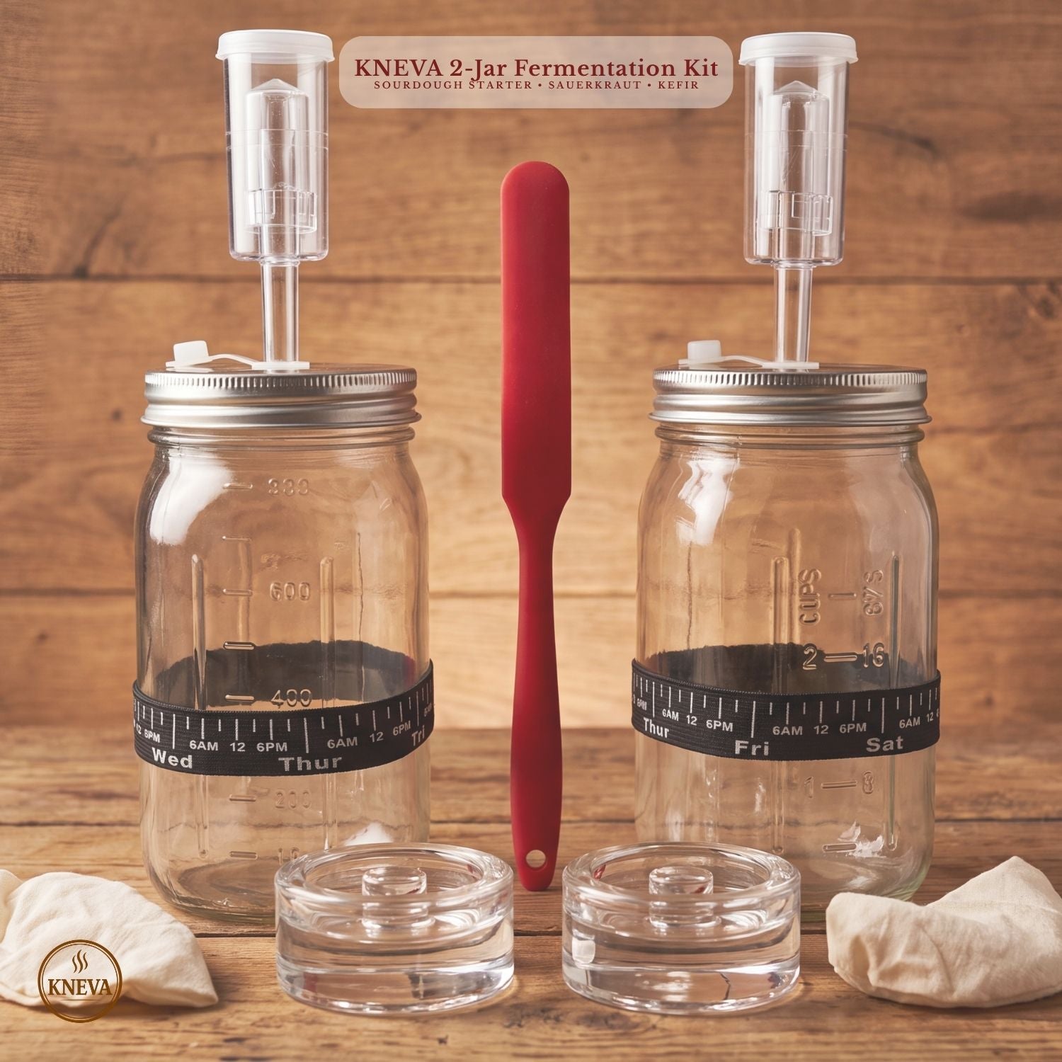 KNEVA 2-Jar Fermentation Kit